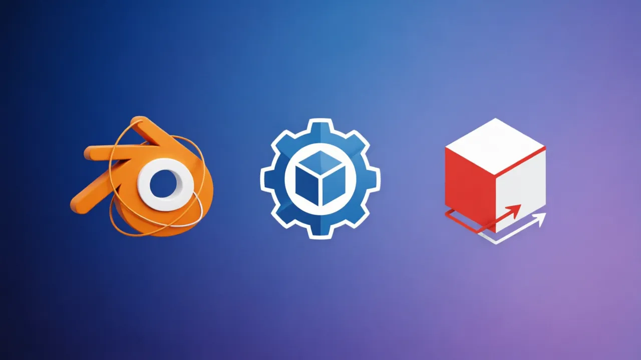 2026 最佳免费 3D 建模软件推荐：Blender vs FreeCAD vs Tinkercad 全面对比
